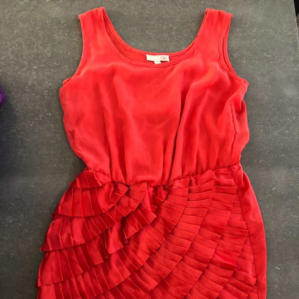 Coral dress